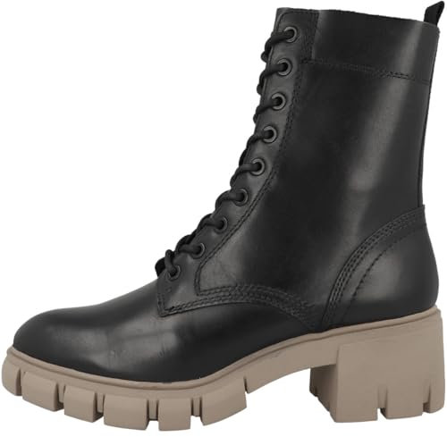 Tamaris Damen 1-25272-41 Mode-Stiefel, Black Combined, 41 EU