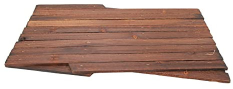 KIMISS Clôture en Treillis, Treillis Extensible pour Plantes Grimpantes, Pin Extensible étendu jusqu'à 120 X 35 Cm, Treillis de 155 à 30 Cm, Mur en Treillis en Bois de 180 à 25 Cm,