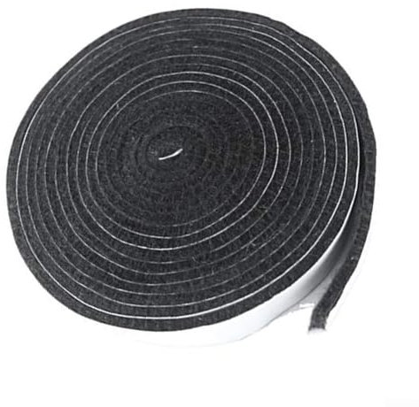 BBQ Dichtung Schwarz, BBQ Smoker Dichtung, Hochtemperatur-Grilldichtungsersatz, für Big Green Egg L XL 2XL BBQ Zubehör, Grill-Dichtungsring, für fast alle BBQ Grills und Öfen