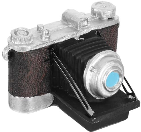 MAGICLULU Versatile Vintage Camera Model Resin Statue for Creative Home Office Decor