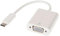 USB C to VGA Adapter for Monitor, Thunderbolt 3/4 to VGA Adapter, Type C 3.1 Male to VGA Female Cable Converter Adapter Compatible with i-Phone, Sam-sung, Desktop, Laptop, PC, Monitor (White)