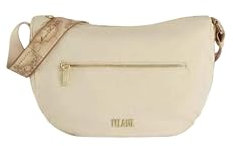 alviero martini 1A Classe Borsa a Tracolla Eco Vibe, 32 x 22 x 12 cm, Champagne, Nylon