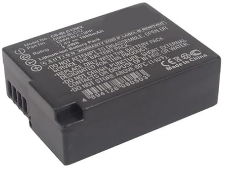 Battery for Leica BP-DC12 Panasonic DMW-BLC12 DMW-BLC12E DMW-BLC12GK DMW-BLC12PP Sigma BP-51 V-Lux 4 Leica Q
