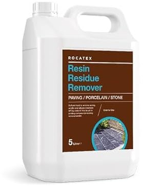 Rocatex Resin Residue Remover – 5 Litre | Heavy-Duty Cleaner for Removing Resin, Adhesives, and Stubborn Residues | Safe for Surfaces, Industrial Strength for Home & Professional Use