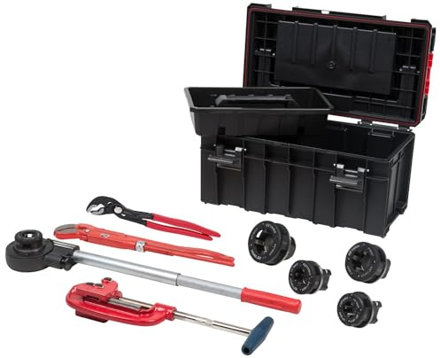 KS Tools 987.0600 Sanitär-Werkzeug-Satz, 8-tlg.