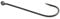 Phoxinus Aberdeen Sea Fishing Hooks, Black, 50 Pack, Size 4/0