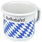 Münder Email Becher, 8cm zylindrisch,Kaffeehaferl
