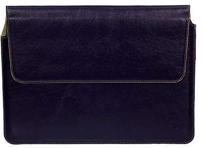 MediaDevil Artisansuit auténtica piel Europea sobre con funda Purple with Cream stitching Apple iPad Pro 12.7 (Case Fit)