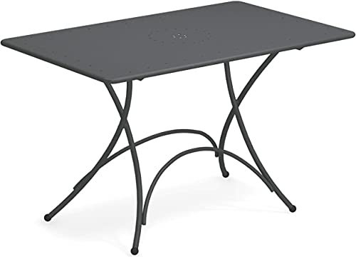 Pigalle rechteckig Tisch klappbar cm. 118x76 code 903 Weiss fabre cod. 23