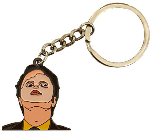 Balanced Co. Dwight Schrute Schlüsselanhänger, Beige, 1.2