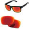 PapaViva Verres de rechange pour lunettes de soleil Oakley Holbrook XL OO9417 59 mm Rouge feu polarisé