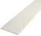 White, 95mm x 5m Pencil-Round Architrave uPVC Plastic Window Finishing Trim