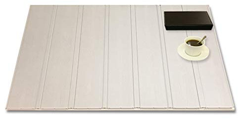 MNBVH Badewannenabdeckung Weiß PVC Dämmplatte Staubdichte Badewannenablage Badewanne Abdeckung Mehrere Größen 133×70cm