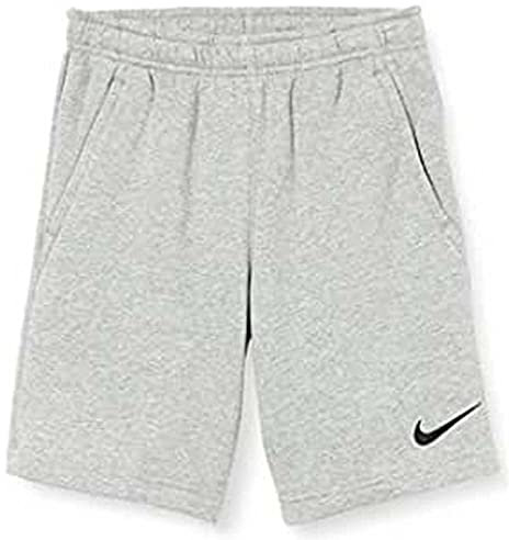 Nike Jungen Park 20 Kurze Hose, Dk Grey Heather/Schwarz/Schwarz, M
