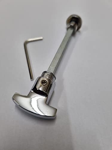 Spare Thumb-Turn & Release Spindle (for Bathroom Locks) (Chrome)