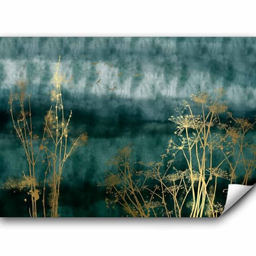 murando - Vlies Fototapete Abstrakt 350x256cm Foto Tapete Schlafzimmer Wohnzimmer Vliestapete XXL Wandtapete Motivtapeten Bildtapete 3d Effekt Wand Dekoration - Wiese Natur Pflanzenmtiv b-A-10105-a-a
