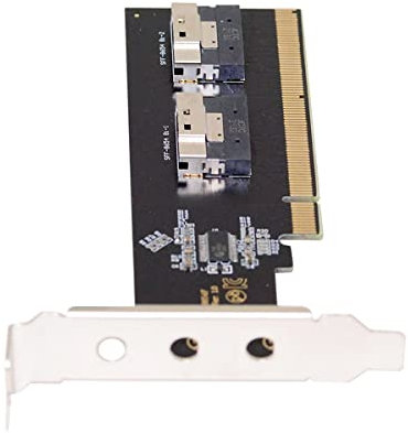 xiwai Slimline Dual SFF-8654 8X 4 NVME auf PCIE Express 3.0 4.0 Raid Card VROC Raid0 Hyper Adapter