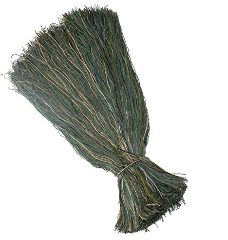 Tarngarn DIY Jagd Camouflage Anzug Spezialgarn Ghillie Anzug reparieren Zubehör Desert Woodland Synthetic Faden (Color : GSD37-Jungle, Size : 450g)