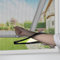 BKSAI Window Net to Keep Bugs Out Bug Net for Windows Fits Any Size 130x150CM Smaller Adjustable Mesh DIY Bug Net Fly Screen Window Nets