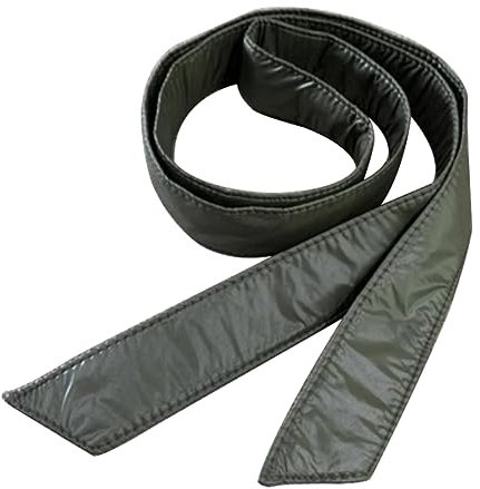 Inzegao Damen Puffer Jacke Gürtel Ersatz Selbst Binden Mantel Schärpe Bund Gürtel für Winter Mantel, Grün (Army Green), Einheitsgröße