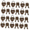 Uonlytech 24pièces Cadenas Miniatures Forme De Cœur Pour Bagages Serrure Pratique Pour Journaux Et