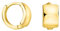 SOFIA MILANI - Damen Ohrringe 925 Silber - vergoldet/golden - Creole - E2568