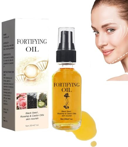 Lalenas Oil Castor Rosehip Black Seed Oil, Lalenas Oil for Face, Natural Castor Oil Rosehip Oil Black Seed Oil, Lalenas Oil Organic Cold Pressed Rosehip Oil, Facial Moisturizer Anti-Aging Serum (1PC)