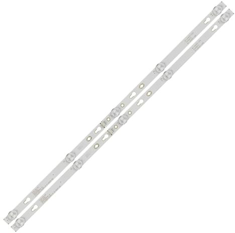 FRSWEQY LED-Hintergrundbeleuchtungsstreifen, 5 Lampen, passend für TCL 32s5300 32s6500 32s6500s MI 32 Zoll TV LCD L32M5-AZ für TCL32D05-ZC22AG-11 LVW320CSDX 6v GIC32LB37