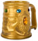 Disney Store Official Infinity Gauntlet Mug, Avengers: Endgame, Nano Gauntlet Design Features Moulded Details and Infinity Stone Accents, Marvel Mug Made from Stoneware with Gloss Finish
