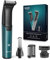 kensen 2 In 1 Rasoio Elettrico Corpo Uomo 100 Minuti di Autonomia Rasoio Corpo Uomo Intimo Impermeabile Depilatore Intimo Wet & Dry con Pettini Regolabili 1-10mm per Arti & Torso & Dalla Vita in Giù