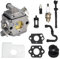 For S&tihl Chainsaw Carburetor Chainsaw Parts C1Q-S57 C1Q-S57A C1Q-S57B For Zama 017 018 MS170 MS180 Carburetor Carb(10pcs)