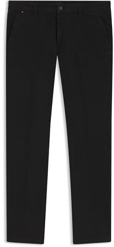 BOSS Herren H-Kaiton1 Slim-Fit Hose aus elastischer Baumwoll-Gabardine