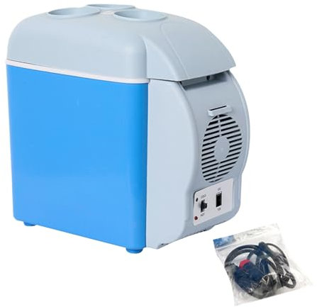 Frigorifero Per Auto - Frigo Per Viaggi, Frigorifero Da Campeggio | Frigorifero Portatile Esterno | Frigoitto All'aperto Di Grande Capacità, Frigorifero Portatile A Doppia Modalità Da 7,5 Litri Per Ca