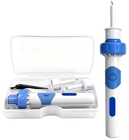 Ohrensauger Ohrenschmalz-Sauger, Ohrenschmalz Entferner, PQKL-party Weiches Silikon Ear Cleaning Kit, mit 2 Abwaschbaren Ersatzköpfen, FüR Ohrreiniger Erwachsene