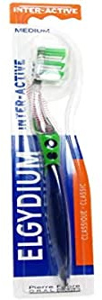 ELGYDIUM Inter-Active MED Dental Brush,Black