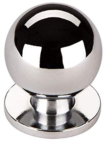 SO-TECH® Möbelgriff Möbelknopf K-01 Möbelknauf Chrom poliert Ø 22 mm
