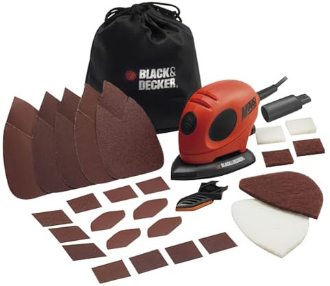 BLACK+DECKER Levigatrice Mouse Multifunzione