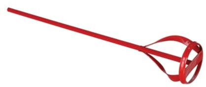 Toolland Universeller Farbmischer, 60 x 400 mm, kunststoffbeschichteter Stahl, für Bohrmaschine, für Farbe und Lacke