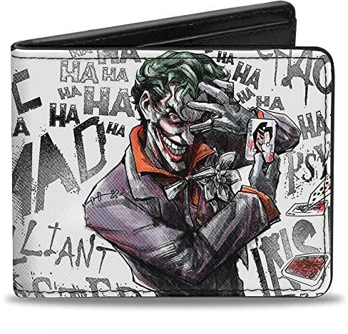 Buckle-Down Joker Portefeuille pour Homme Motif torsadé