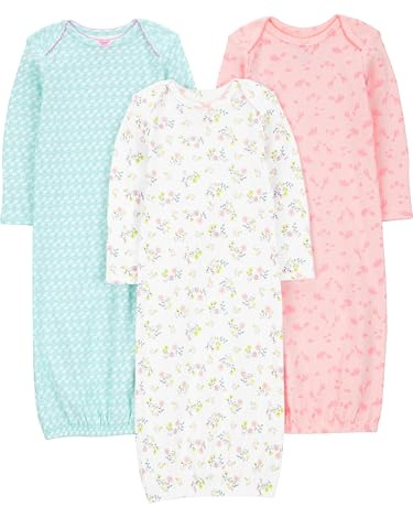 Simple Joys by Carter's Infant-and-Toddler-Nightgowns (Lot de 3) Bébé Fille