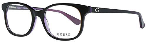 Guess Unisex-Erwachsene GU9176 005 48 Brillengestelle, Schwarz (Nero)