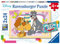 Ravensburger Kinderpuzzle - 05087 Disneys liebste Welpen - Puzzle für Kinder ab 4 Jahren, mit 2x24 Teilen