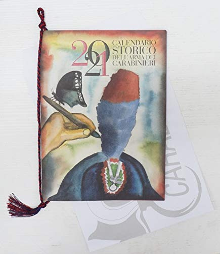 Calendario Storico dell'Arma dei Carabinieri. Lotto costituito da 23 calendari : Anno: 2021, 2018, 2005, 1993, 1992, 1990 ( 2 copie) , 1989 ( 2 copie) , 1988 (3 copie), 1987, 1986 (2 copie), 1985 (