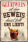 schilderkreis24 – Blechschild Lustiger Wein Spruch “Glühwein“ 20x30 cm