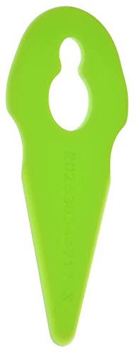 Poweka 100pcs Strimmer Blades Compatible with Gtech ST01 ST02 ST04 ST20 Grass Trimmer Lawnmower Plastic Cutting Blade