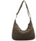 Puffer Tote Bag Fashion Quilted Crossbody Bag for Women Puffy Purse Messenger Handtaschen Schultertasche, Olivgrün