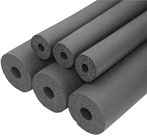 Rohrisolierung schaumstoff,isolierung heizungsrohre,9 mm Isolierstärke,6-110mm Innendurchmesser,wasserdichter Schaumschlauch,Verwendung für Verschiedene Rohrisolierungen,1 Stück ( Size : 16mm x15mm x1