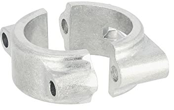 Set: Formstück innen + Klemmbrücke außen, für Schutzblech vorn - für S50, S51, S70, SR50, SR80