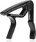 Cejilla de Guitarra para Electrica Acústica Folk Ukelele Bajo Guitar Aleación de Aluminio Guitar Capo con 5 Púas de Guitarra (Cejilla Negra, Musical, 1, FH-103)