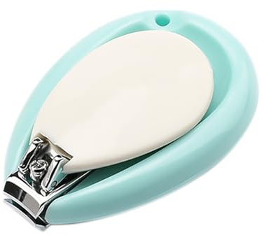 MiHerom Fold-Up Nail Clippers, Easy-Grip Handle,Infant Nail Trimmer,Safe for All Ages, Nail Clippers for Baby Essential Nail Care
